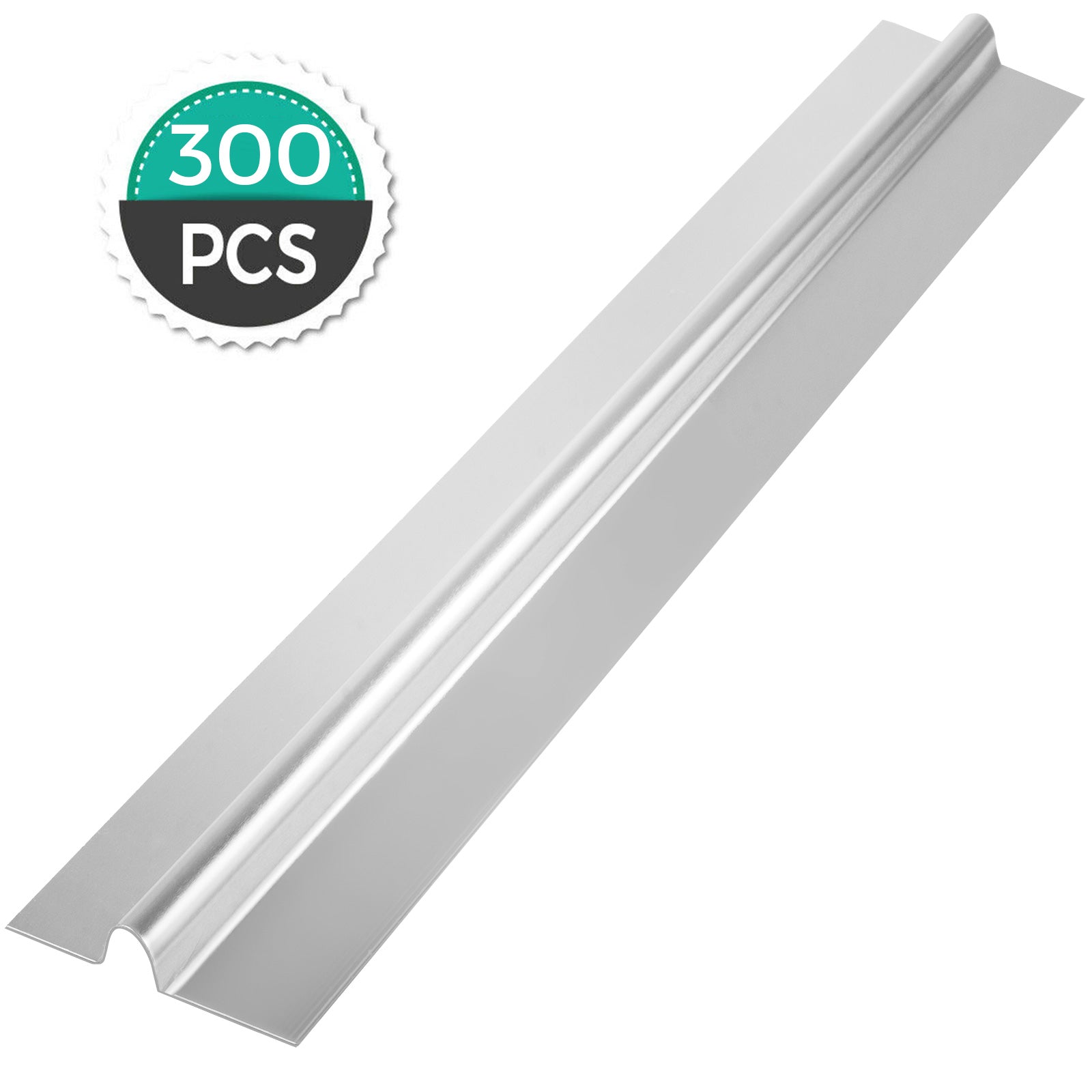 50pcs - 300pcs Aluminum Radiant Floor Heat Transfer Plates 4ft/2ft For 1/2" PEX