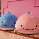 Whale Cuddle Plush Pillow Whale Toy Soft Toy Plush Pillow