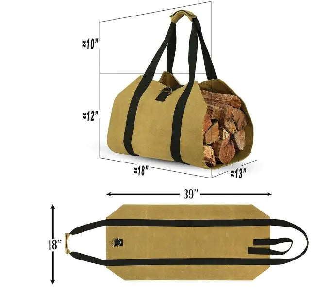 Multipurpose Stylish Log Transport Bag Lightweight