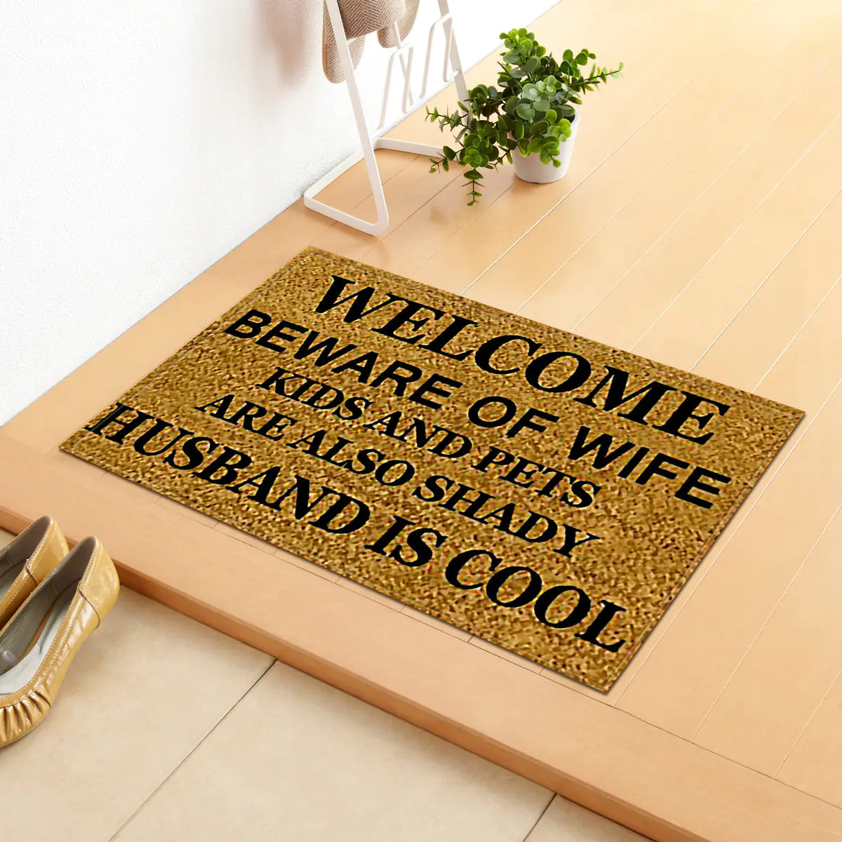 Durable Stylish Alphabet Carpet and Door Mat