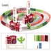 180 Wine Red Batteries