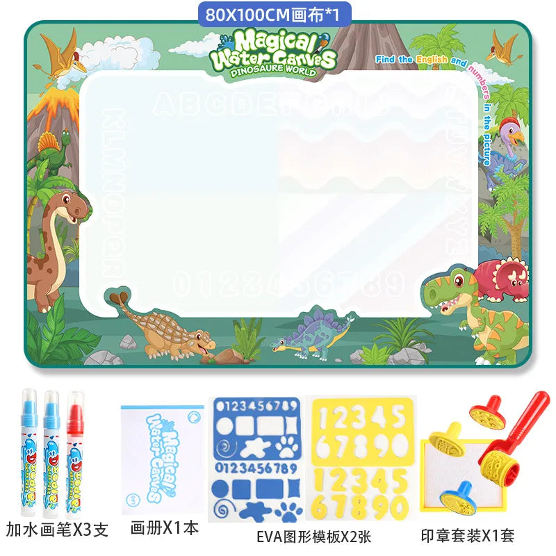 Aqua Magic Portable Re-usable Creativity Educational Creative Toy Sketch Board