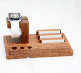 Eco-Friendly Bamboo Device Holder & Charger Stylish Anti Slip