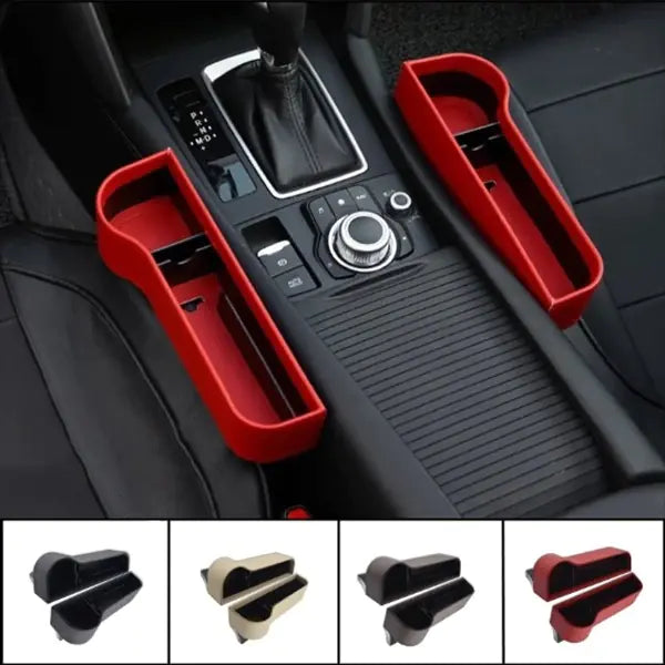 Auto Elegance Seat Gap Organizer Space Saver Adjustable Size