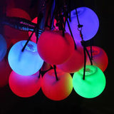 LED Performance Poi Balls - 9 Mode Dance Accessory LED Toys Multicolor