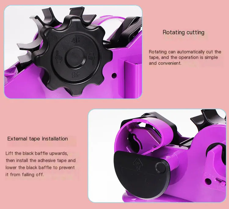 Multifunctional Versatile Lightweight Durable Adjustable Cutter Tape Holder Dis