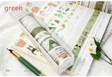 Creative Adhesive Scrapbooking Colors Decorative Washi Tape Bundle (8 Rolls)