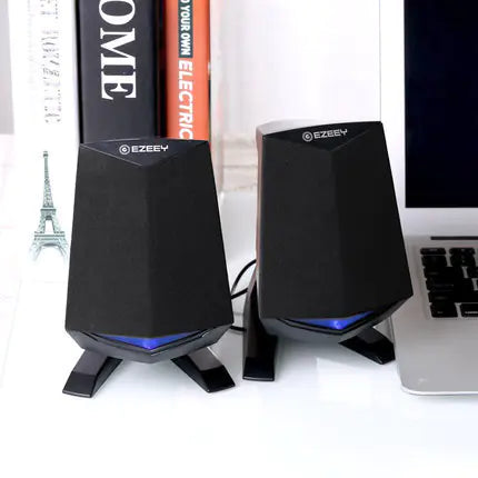 Computer USB Hi-Fi Speakers Multimedia Wireless Compact Speakers