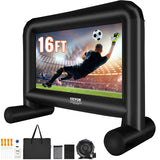 VEVOR Inflatable Movie Screen 14/16 FT Inflatable Projector Screen with Blower