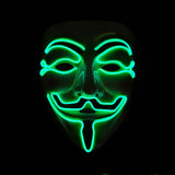 Electroluminescent Cosplay Mask LED Colorful Mask