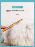 Durability Luxury Pet Styling Comb Wooden Handle Lightweight
