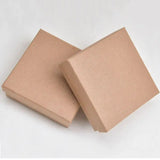 Vintage Leather Paper Earring Ring Box Jewelry Packaging