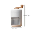 Compact Ice Shaver Crusher Machine Lightweight BPA-Free with Ice Cube Trays