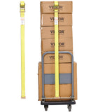 VEVOR Ratchet Straps Tie Down Strap 2"x 8' ,15',27',30' w/J Hook/E-Track 8 Pack