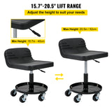 VEVOR Rolling Garage Stool 300/400LBS Adjustable Swivel Work Shop Seat w/Casters