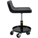 VEVOR Rolling Garage Stool 300/400LBS Adjustable Swivel Work Shop Seat w/Casters