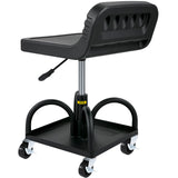 VEVOR Rolling Garage Stool 300/400LBS Adjustable Swivel Work Shop Seat w/Casters