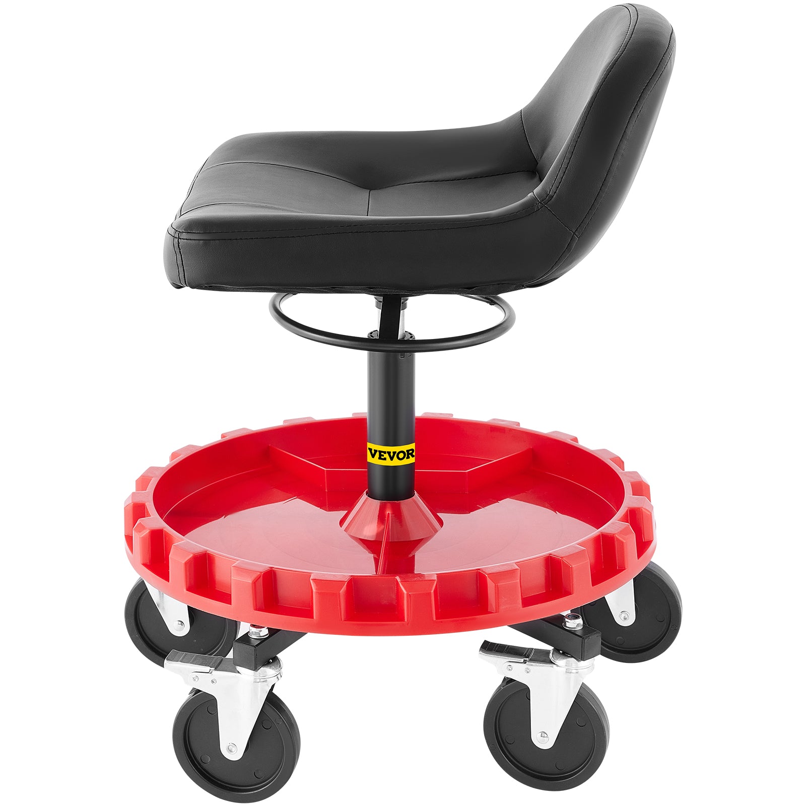 VEVOR Rolling Garage Stool 300/400LBS Adjustable Swivel Work Shop Seat w/Casters