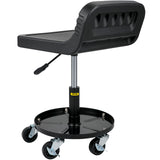 VEVOR Rolling Garage Stool 300/400LBS Adjustable Swivel Work Shop Seat w/Casters