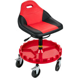 VEVOR Rolling Garage Stool 300/400LBS Adjustable Swivel Work Shop Seat w/Casters