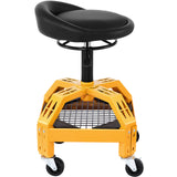 VEVOR Rolling Garage Stool 300/400LBS Adjustable Swivel Work Shop Seat w/Casters
