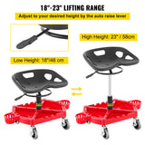 VEVOR Rolling Garage Stool 300/400LBS Adjustable Swivel Work Shop Seat w/Casters