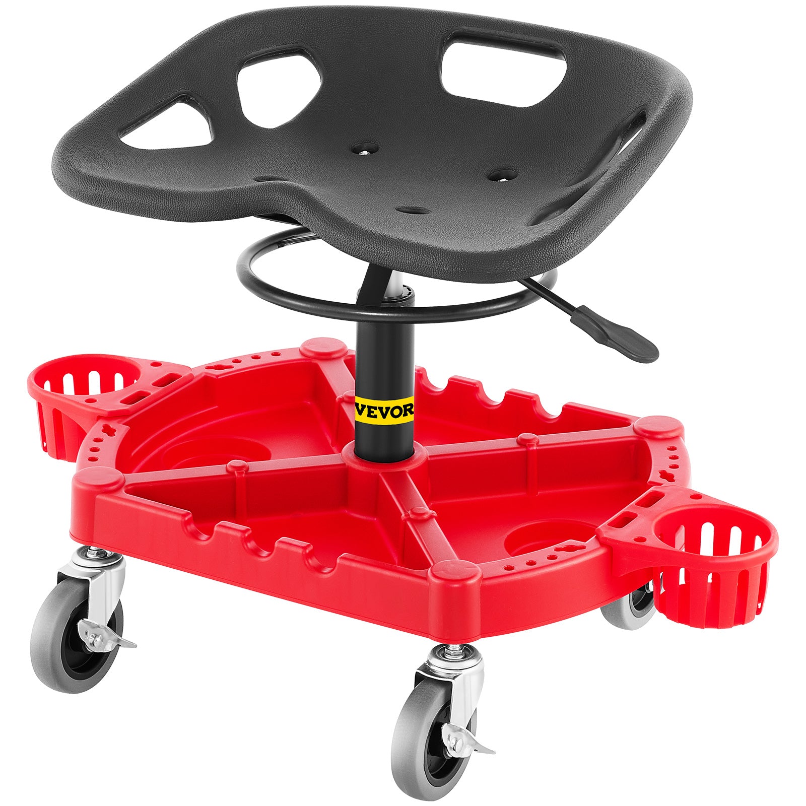 VEVOR Rolling Garage Stool 300/400LBS Adjustable Swivel Work Shop Seat w/Casters