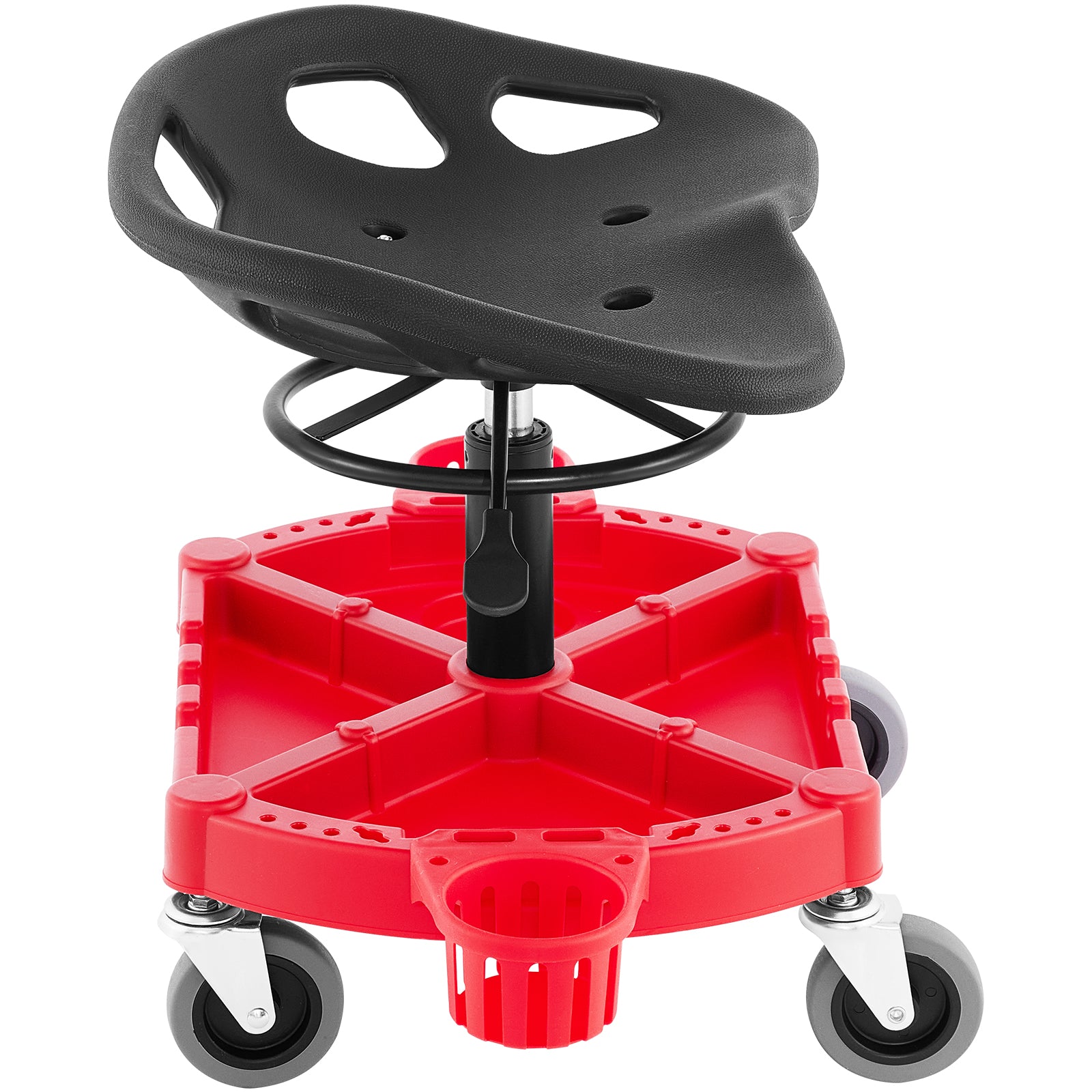 VEVOR Rolling Garage Stool 300/400LBS Adjustable Swivel Work Shop Seat w/Casters