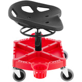 VEVOR Rolling Garage Stool 300/400LBS Adjustable Swivel Work Shop Seat w/Casters