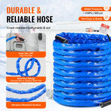 VEVOR Heated Water Hose 15ft-100ft for RV -45℉ Antifreeze Drinking Water Hose