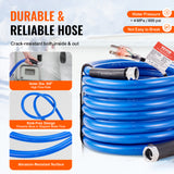VEVOR Heated Water Hose 15ft-100ft for RV -45℉ Antifreeze Drinking Water Hose