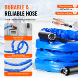 VEVOR Heated Water Hose 15ft-100ft for RV -45℉ Antifreeze Drinking Water Hose