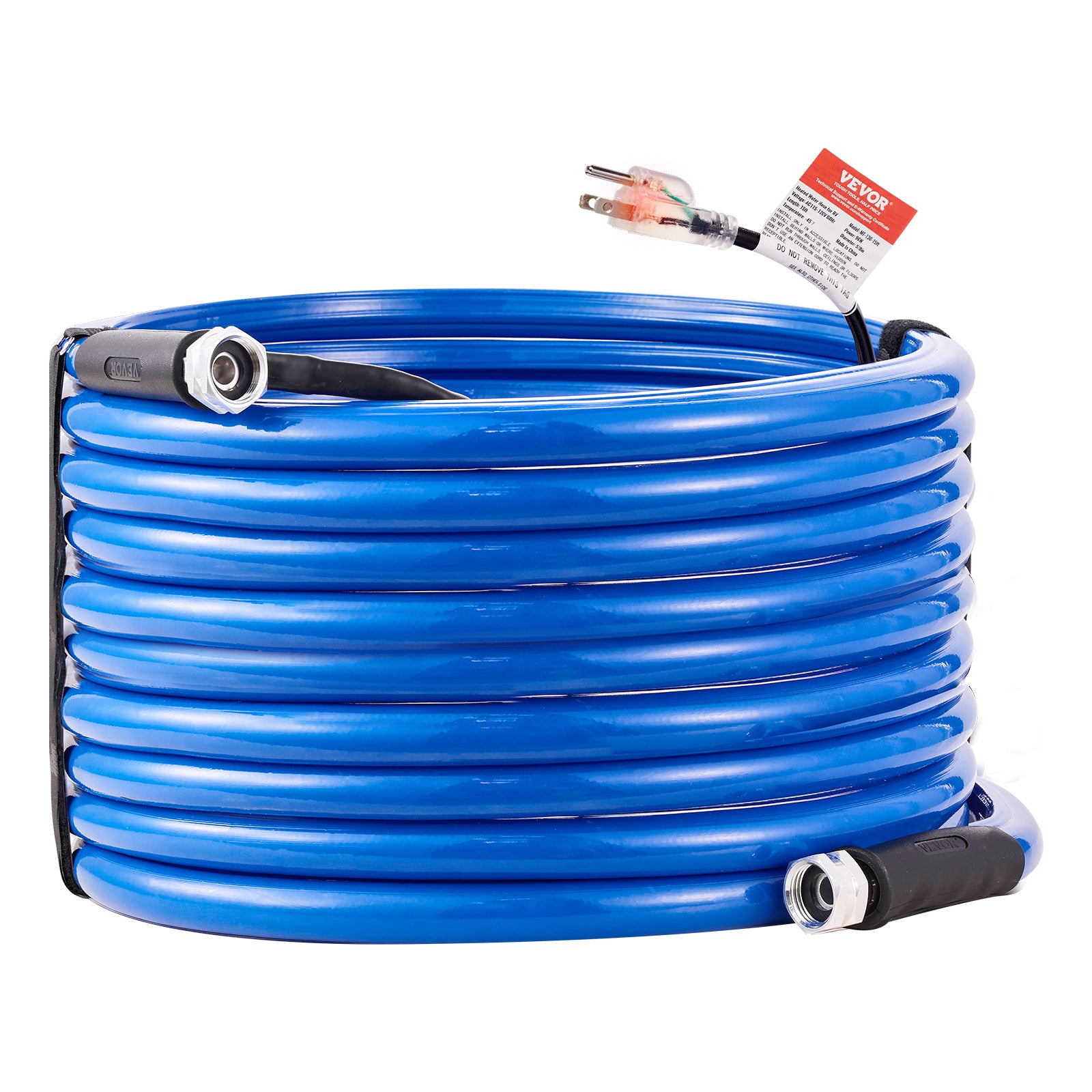 VEVOR Heated Water Hose 15ft-100ft for RV -45℉ Antifreeze Drinking Water Hose