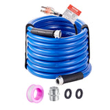 VEVOR Heated Water Hose 15ft-100ft for RV -45℉ Antifreeze Drinking Water Hose
