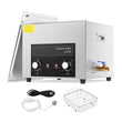 15L Ultrasonic Cleaner with Heater Timer & Basket Digital Sonic Heating Machine