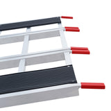 VEVOR 85" x 54" Extra Wide Aluminum Foldable Ramp 1500LBS Capacity Loading Ramp