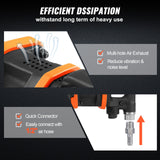 Uimoso1 Inch Air Impact Wrench Impact Gun Up to 3160ft-lbs Reverse Torque Output