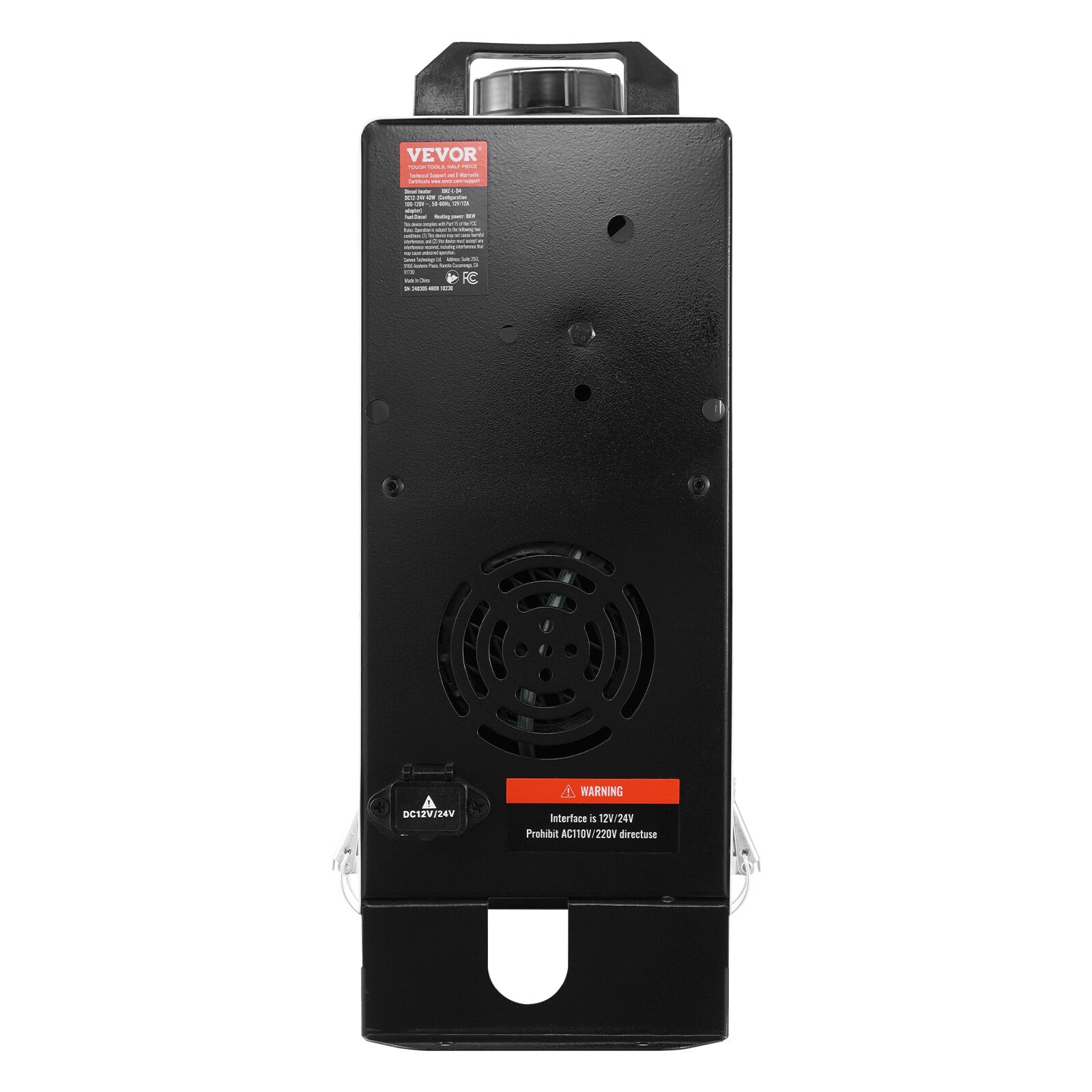 VEVOR Diesel Air Heater All-in-one 12V 8KW LCD Remote Control for Car RV Indoors