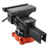 VEVOR 8" Bench Vise Multipurpose Heavy Duty Ductile Iron Swivel Locking Base