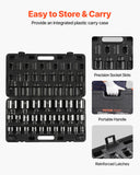Impact Socket Set 29 PCs 3/4" Drive 6 Point SAE Master 3/4 inch - 2-1/2 inch