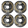VEVOR Electric Trailer Brake 12" x 2" Self-Adjusting Assembly 2 Pairs 7000 lbs