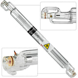 VEVOR CO2 laser tube 40W/50W/60W/80W/100W/130W suitable for CO2 laser engraving