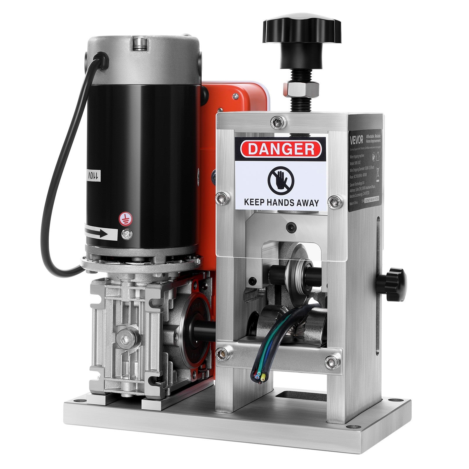 VEVOR Electric Wire Stripper Stripping Machine 0.06-1.57 in 400W 15 m/min