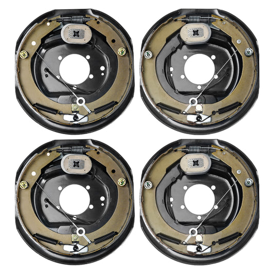 Uimoso Electric Trailer Brake 12" x 2" Self-Adjusting Assembly 2 Pairs 7000 lbs