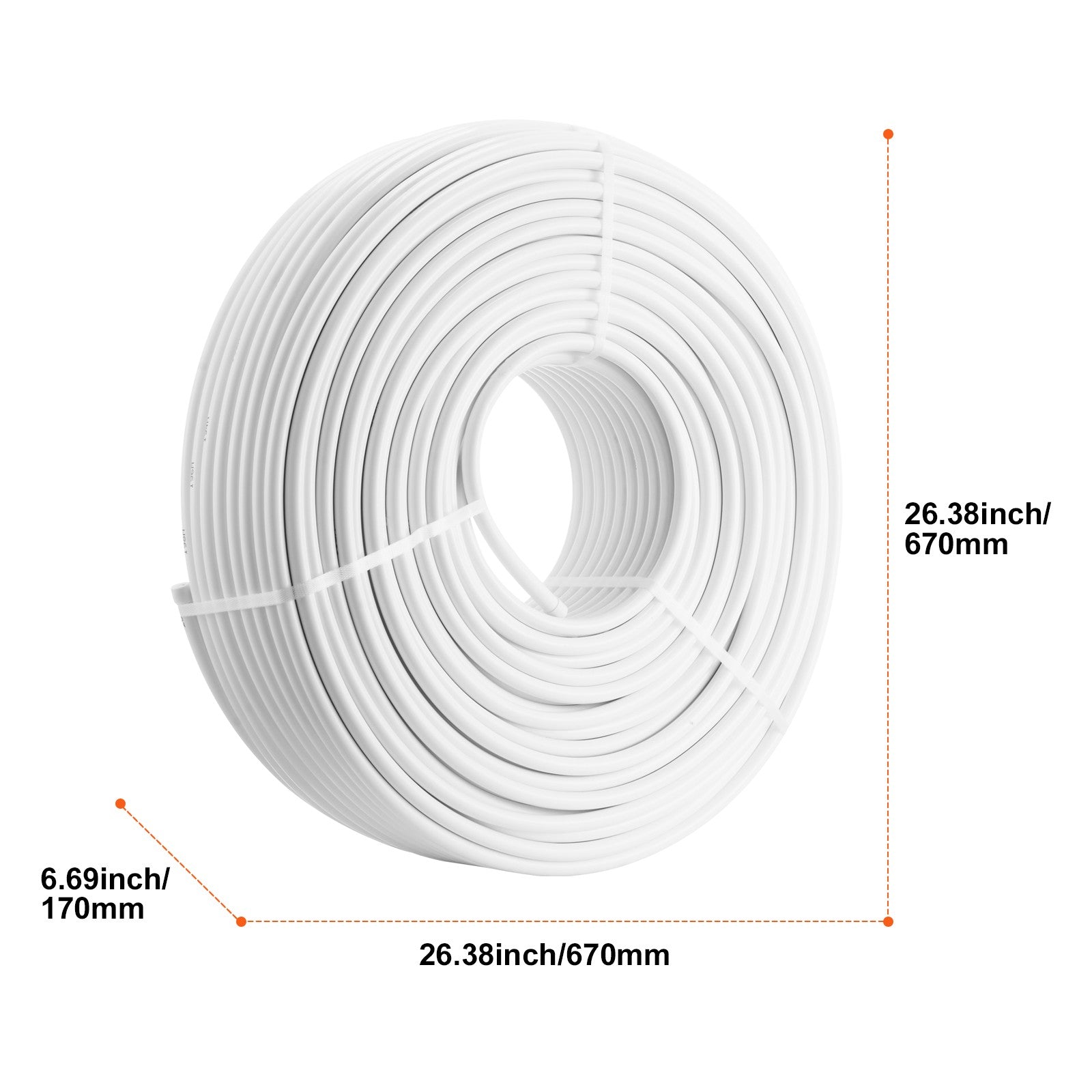 PEX-AL-PEX Tube Aluminum-Plastic Composite Pipe 656ft Oxygen Barrier Tube
