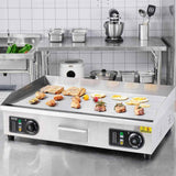 VEVOR Commercial Electric Griddle, 4400W Countertop Flat Top Grill,28.74"x15.75"