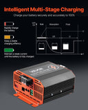 VEVOR 12V 30A DC to DC Charger Battery Charger 375W for Lead-Acid and Lithium