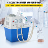 Circulating Water Vacuum Pump Air 60L/min Stainless 180W Lab Equipment