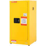 VEVOR Flammable Safety Cabinet Liquid Storage 16 Gal 18.1x18.1x35.4 in Cabinet
