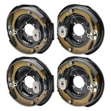Uimoso Electric Trailer Brake 12" x 2" Self-Adjusting Assembly 2 Pairs 7000 lbs